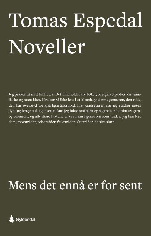 Mens det ennå er for sent : noveller