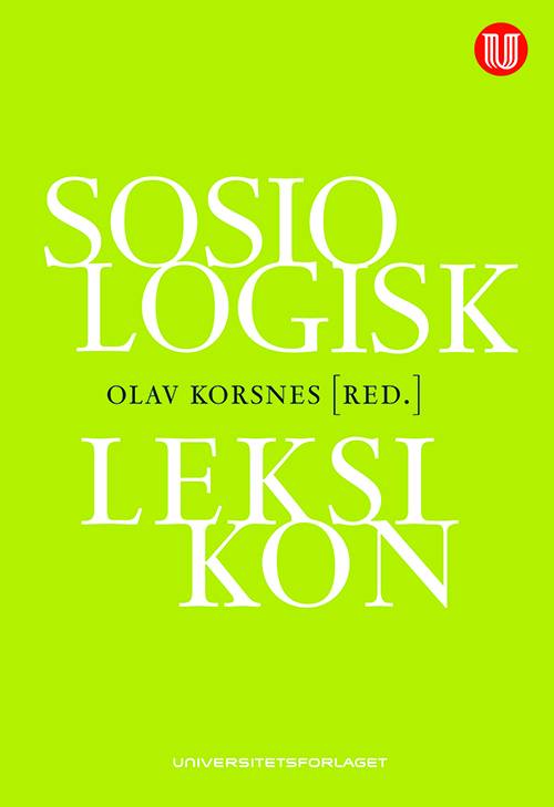 Sosiologisk leksikon  (2.utg.)