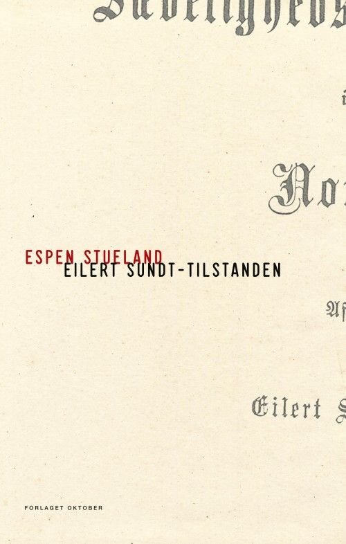 Eilert Sundt-tilstanden : sakpoesi