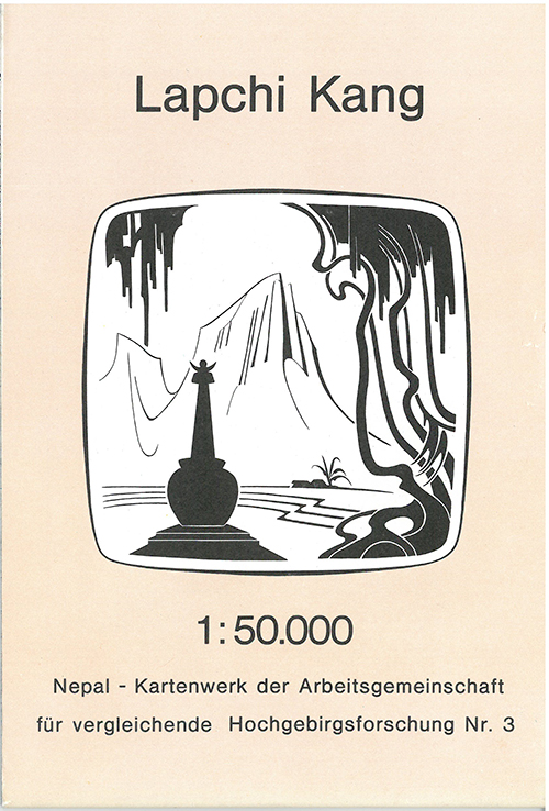 Lapchi Kang, Schneider Trekking Maps 3