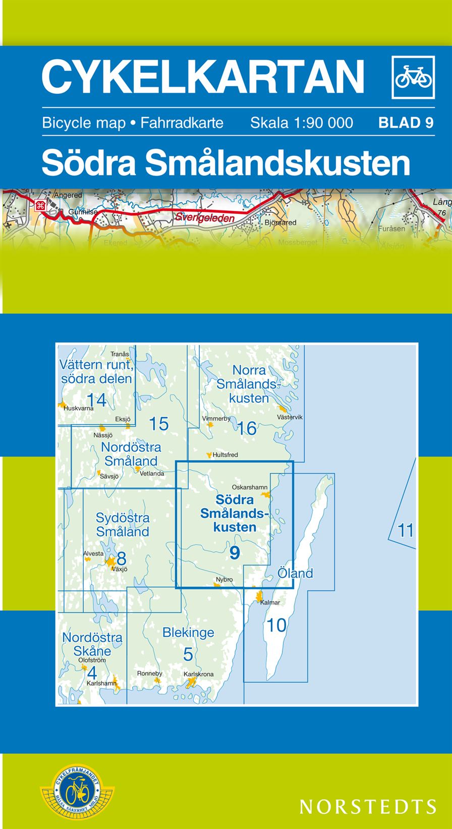 Södra Smålandskusten  1:90 000