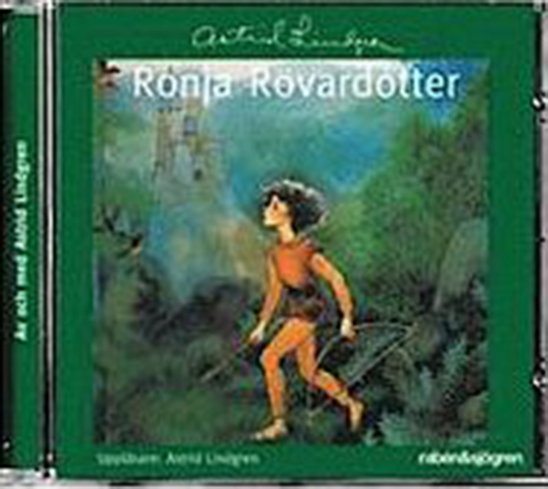 Ronja Rövardotter  (CD-bok)  (författaruppläsning)