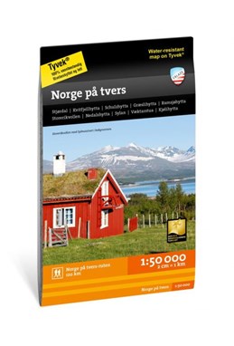 Norge på tvers (Stjørdal-Sylan)  1:50 000