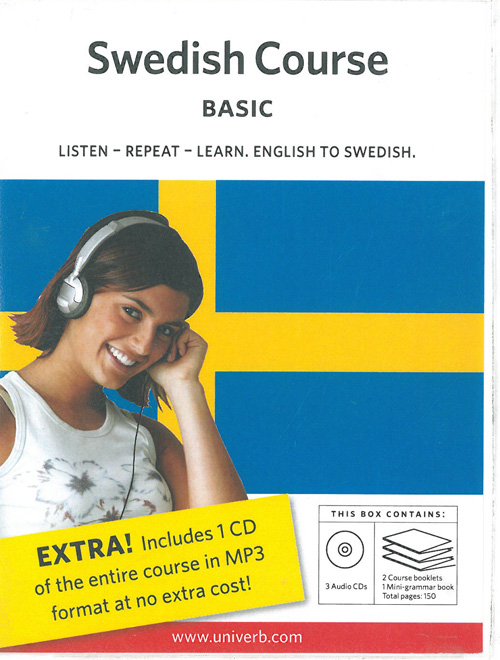 Swedish course, grundkursus CD + MP3 (fra engelsk)