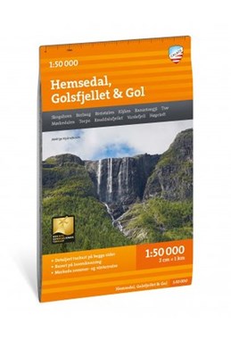 Turkart Hemsedal  1:50 000