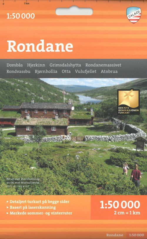 Turkart Rondane 1:50 000