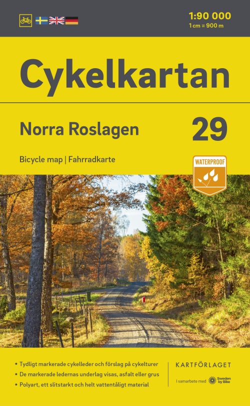 Norra Roslagen  1:90 000
