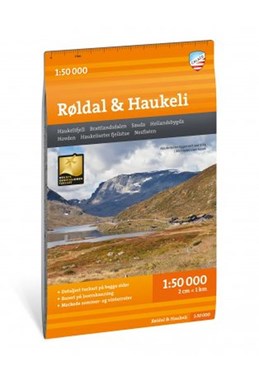 Røldal & Haukeli 1:50 000