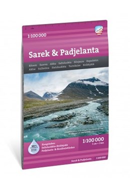 Sarek & Padjelanta  1:100 000