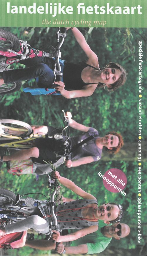 Netherlands national cycling map, The - junction map