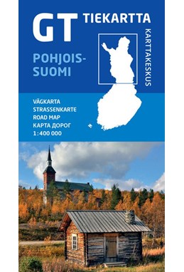 GT Tiekartta Pohjois-Suomi / Nord-Finland :  vägkarta - Strassenkarte - road map