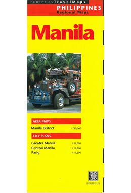 Manila, Periplus Travel Map 1:17 500*