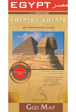 Egypt, Gizi Geographical Map