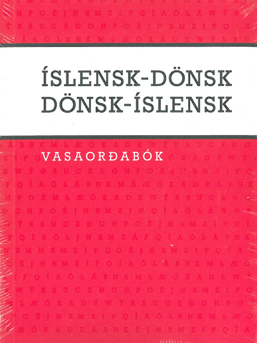 Islandsk-dansk / dansk-islandsk lommeordbog : íslensk-dönsk / dönsk-íslensk vasaordabók  (2.útg., 3.prentun) (39000 ord)